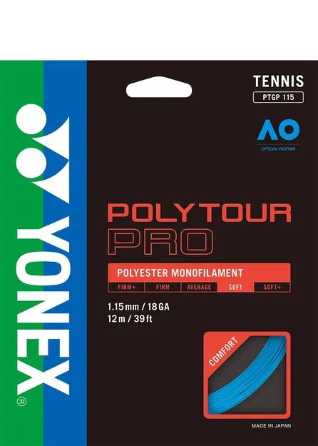 Naciąg do rakiety tenisowej set - Yonex Polytour Pro 115 - Ziba.pl