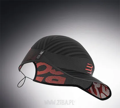 Compressport spiderweb headband on off black: gorra modelo unisex