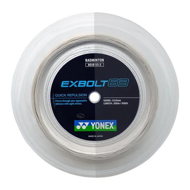 Yonex Naciąg do rakiet badmintonowych ExBolt 63 - White ziba.pl