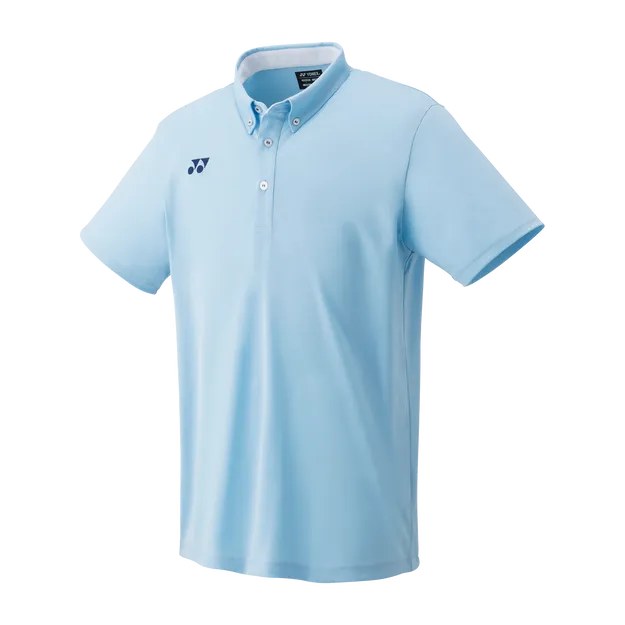 Polo męskie do gry w badmintona - Yonex 10455EX Sax - Ziba.pl