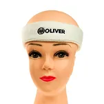 Opaska frotte Oliver na głowę - biała