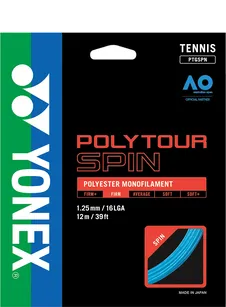 YONEX POLYTOUR SPIN 125 NACIĄG TENISOWY