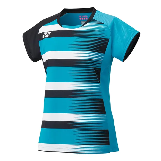 Polo Damskie T-Shirt 20590EX Yonex w kolorze Turquoise z technologią VeryCool