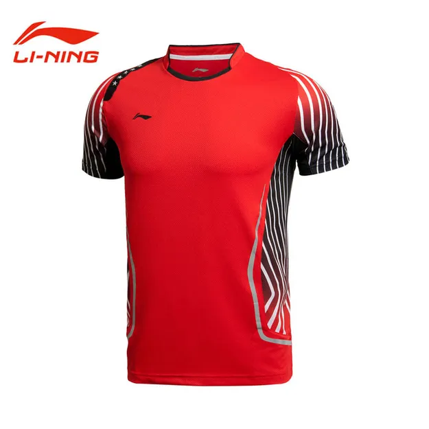 LI-NING AAYJ123-1 RED T-SHIRT MĘSKI