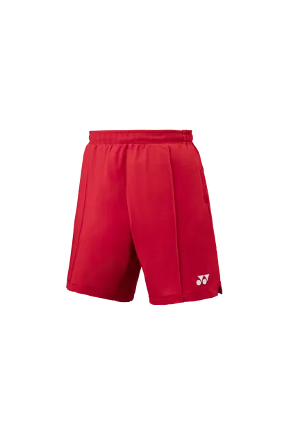 Sportowe spodenki męskie - Yonex 15140EX Ruby Red - Ziba.pl