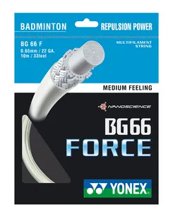 YONEX BG66 FORCE NACIĄG BADMINTONOWY