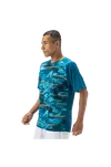 T-shirt do gry w tenisa/badmintona - Yonex 0034EX Blue green - Ziba.pl