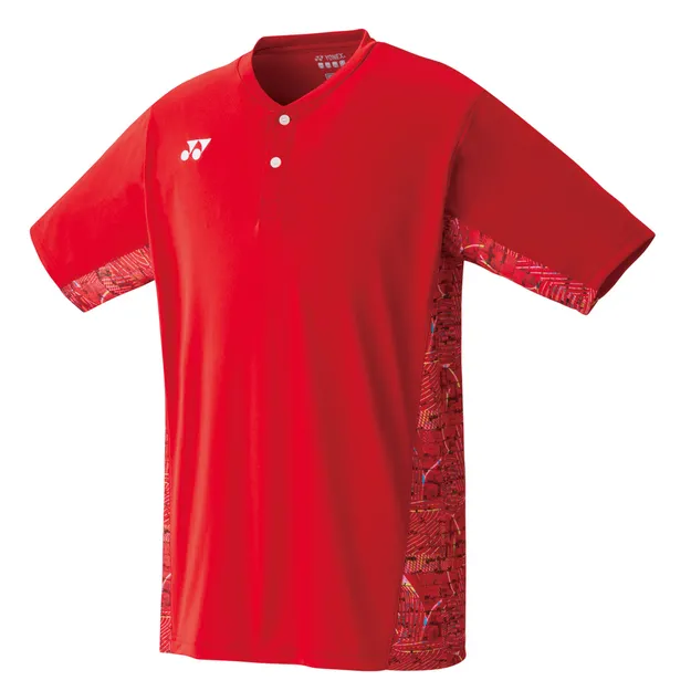 MEN'S CREW NECK SHIRT SUNSET RED - YONEX - Polo Męskie - ziba.pl