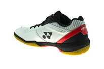 Męskie buty do gry w Badmintona marki Yonex SHB 65 Z3 White/Red - ziba.pl