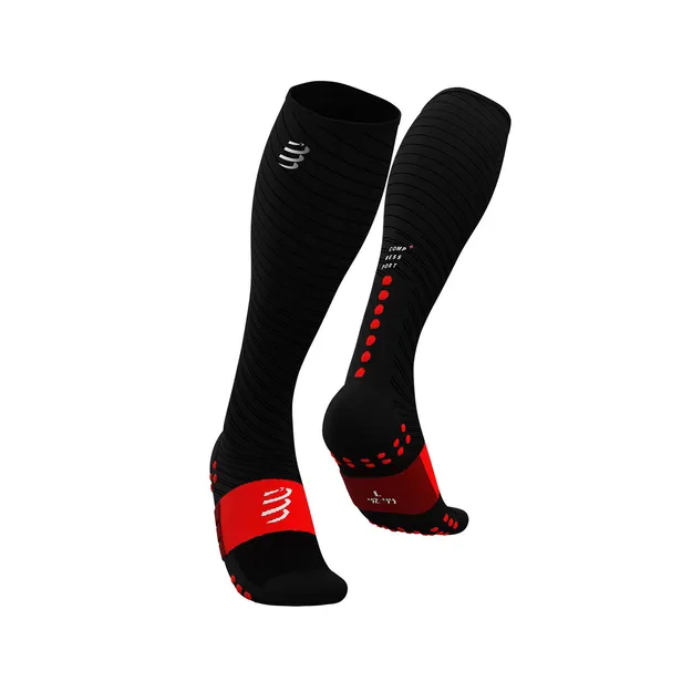 COMPRESSPORT FULL SOCKS RECOVERY BLACK