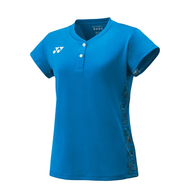 WOMEN'S CAP SLEEVE TOP INFINITE BLUE - YONEX - Polo Damskie - ziba.pl