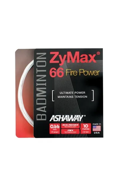 Ashaway ZyMax 66 Fire Power - Naciąg do Badmintona - ziba.pl