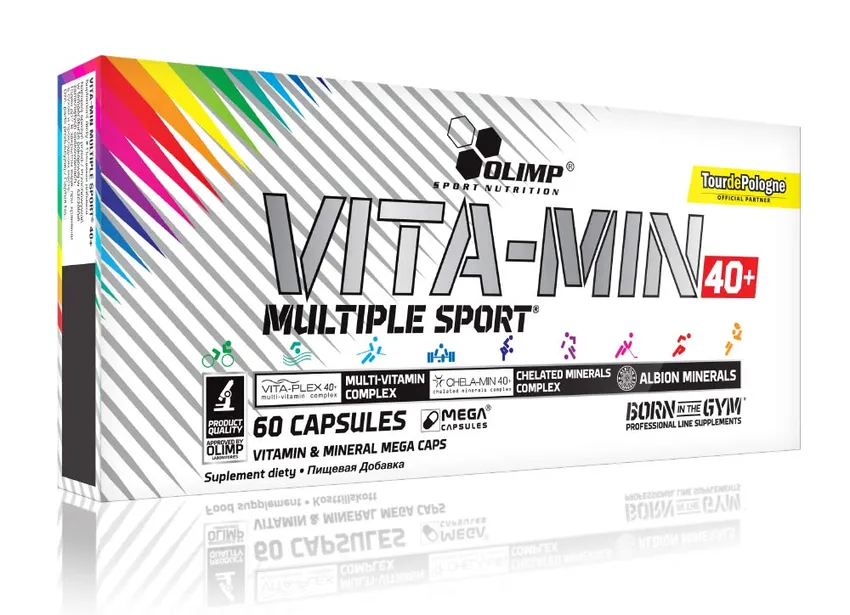 OLIMP VITA-MIN MULTIPLE SPORT 40+ SUPLEMENT DIETY