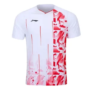 LI-NING FAN EDITION FLAKES WHITE POLO MĘSKIE