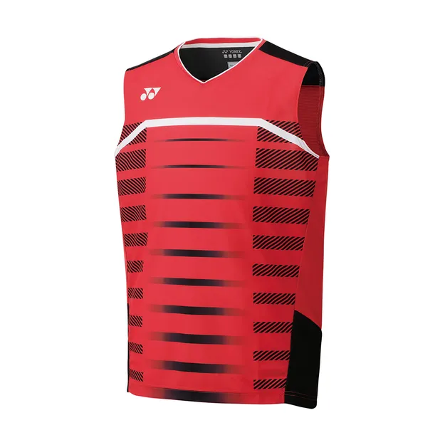 Yonex 10391EX Men's Sleeveless Top Ruby Red ziba.pl