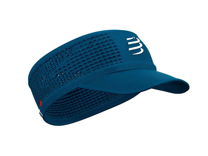 COMPRESSPORT SPIDERWEB HEADBAND ON/OFF BLUE LOLITE