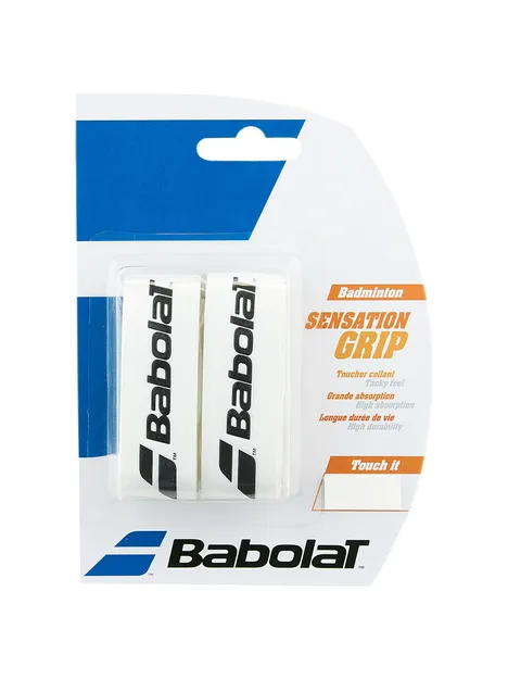 Owijka Bazowa Babolat Sensation Grip Badminton - White ziba.pl