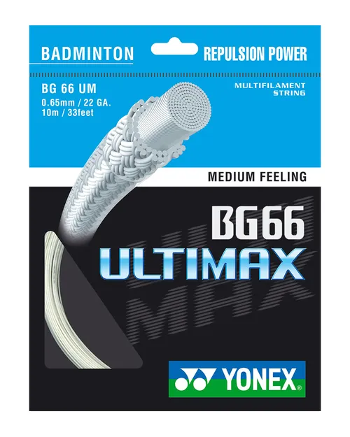 Yonex BG 66 Ultimax - Naciąg Badmintonowy - ziba.pl