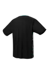T-shirt do gry w tenisa/badmintona - Yonex 0034EX Black - Ziba.pl