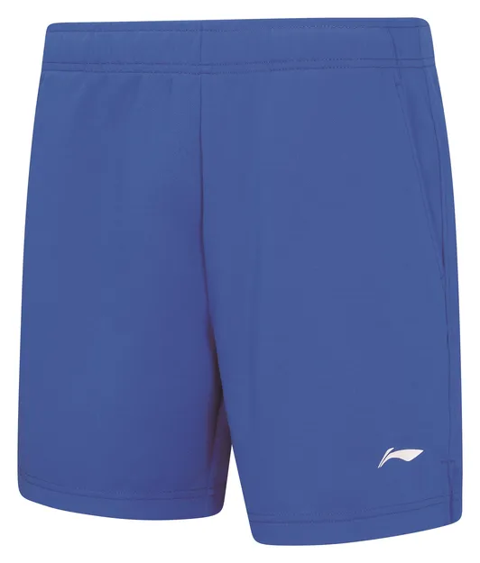 Spodenki męskie do gry w badmintona - Li-Ning AAPR379-4 Blue - Ziba.pl