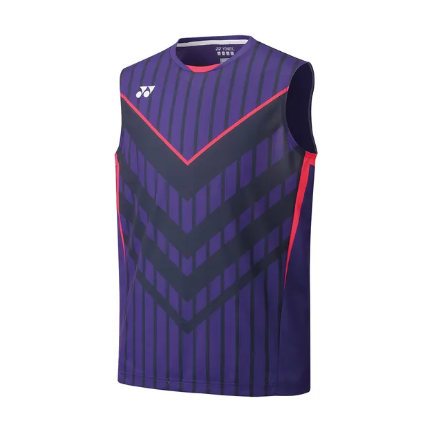 Yonex 10391EX Men's Sleeveless Top Deep Purple ziba.pl