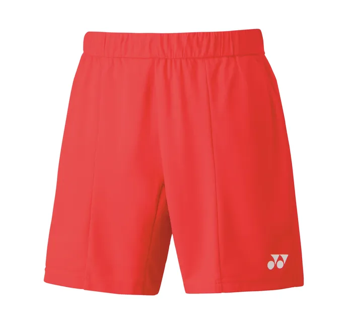 Spodenki męskie do gry w badmintona - Yonex 15138ex Clear Red - Ziba.pl