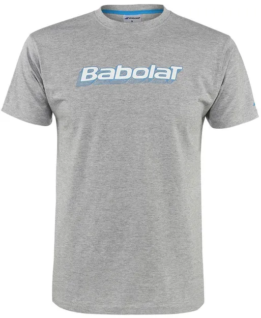 BABOLAT TRAINING BASIC GREY T-SHIRT MĘSKI