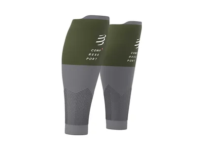 COMPRESSPORT R2v2 OPASKI KOMPRESYJNE - RF GREEN/STEEL GREY