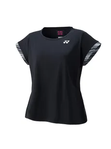 YONEX 20654EX WOMEN'S CREW NECK SHIRT - BLACK