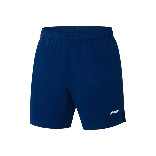 Spodenki męskie do gry w badmintona - Li-Ning AAPR379-5 Navy - Ziba.pl