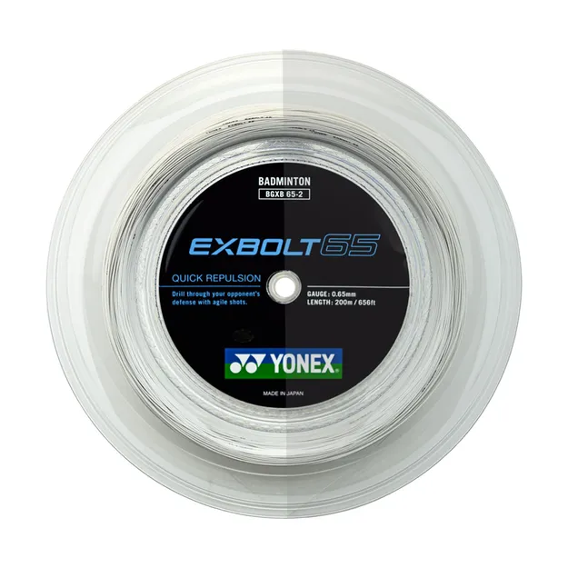 Yonex Naciąg do rakiet badmintonowych ExBolt 65 - White ziba.pl