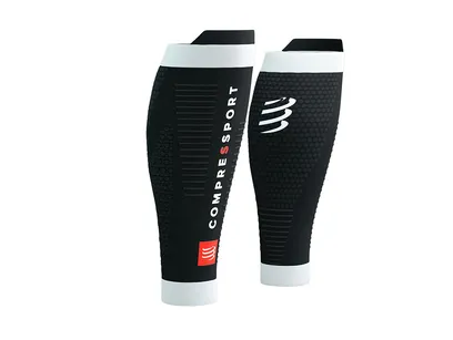 COMPRESSPORT R2 3.0 OPASKI KOMPRESYJNE - BLACK/WHITE